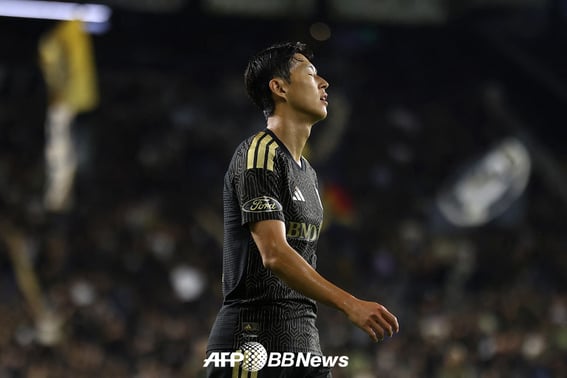 ソン・フンミンが一人でシュート9本を決め、'また沈黙'··· LAFC、ポートランドと1-1の引き分け '4連続無勝'