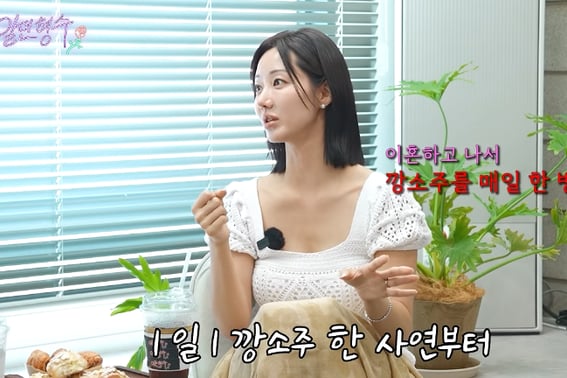 '独身' ハン・グル "離婚後、毎日焼酎を一本ずつ飲んでいる" [義姉はケイウィル]
