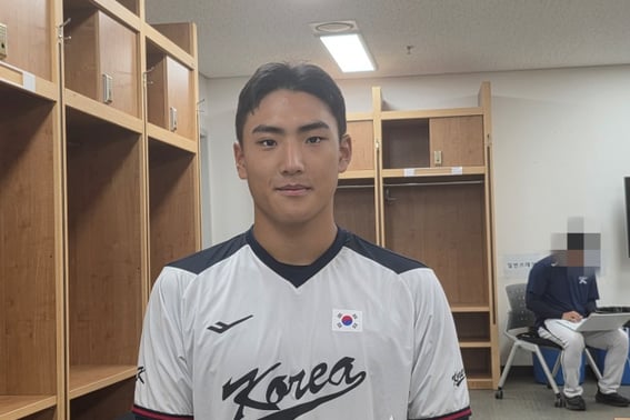 Even MLB is watching '149 km/h 1R left-hander' Park Geun-seo, who threw 3 scoreless innings and retired pro batters with just 34 pitches: "I want to be called up quickly on September 21" [Interview]