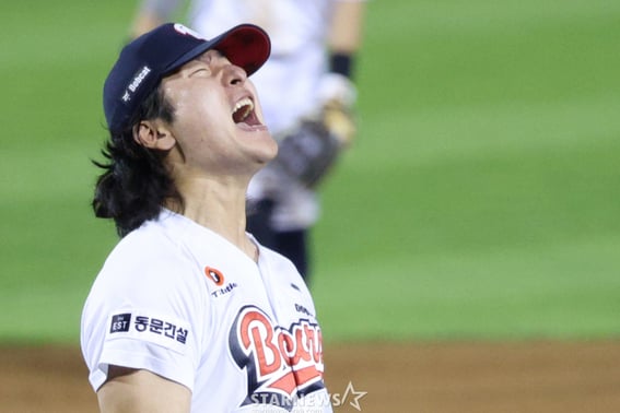 'August MVP preview?' Kwak Bin and Koo Ja-wook smiled first... Selected as August Shell Heroic Player with WAR ranking No. 1