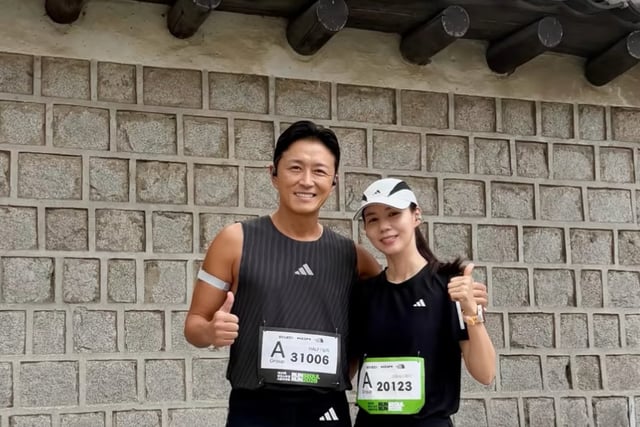 Jin Taehyun returns to half marathon one year after thyroid cancer surgery... "♥Park Si-eun is the most beautiful"