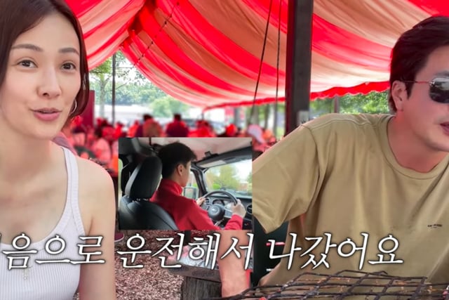 Kwon Sang-woo and Son Tae-young's 17-year-old son obtains a driver's license in the U.S. ... "First outing driving alone"