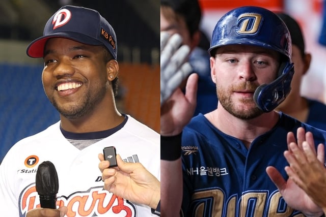 'Just past 100 plate appearances,' they became different players: Doosan-NC fifth-place battle hinges on two foreign batters