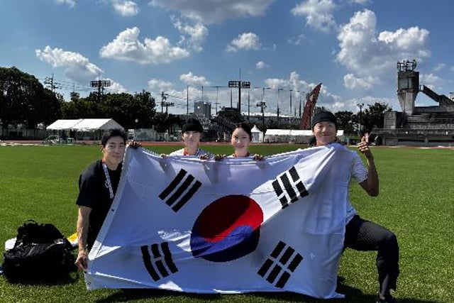'¡Se redujo en nada menos que 4,21 segundos!' Nueva historia para el relevo mixto de atletismo coreano... El récord nacional de Corea se situó en 3:18,66 y brilló a pesar del sexto puesto final [Aichi Nagoya AG]