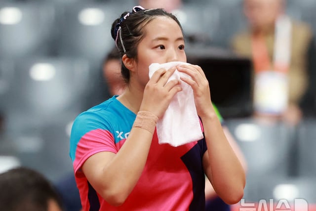 A moment to catch your breath? 18 minutes is enough! 'Steel Ping-Pong' Shin Yu-bin wins mixed doubles bronze and a decisive singles victory... "Marathon table tennis continues" [Aichi Nagoya AG]