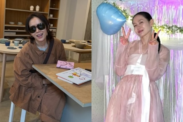 'Hyun Bin♥' Son Ye-jin, momento de madre trabajadora... 'Mamá bonita' incluso a los ojos de su hijo de 5 años [Star Issue]