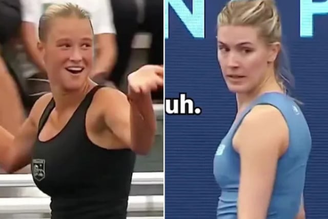 "Ugh! That beastly roar is unbearable to watch!" 178cm tennis goddess erupts at opponent's over-the-top bad manners → Refuses handshake, treats them as a 'transparent person'