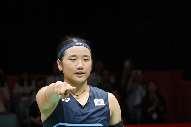 «60 victorias y 1 derrota, la diosa del bádminton que no es una reina» An Se-young da un paso más hacia su novena victoria de la temporada... «Nueve victorias consecutivas recientes» Choque en la final contra Yamaguchi (Japón) [Open de Dinamarca]