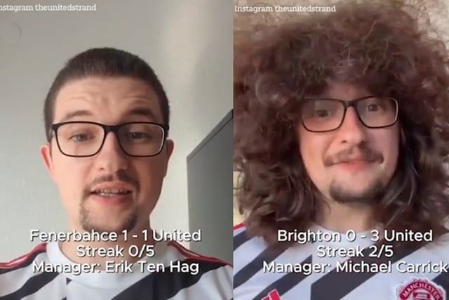 "Solo me cortaré el pelo si Manchester United gana cinco partidos seguidos..." Las lágrimas de un aficionado con "cabello largo obligatorio" durante 743 días: "No he podido cortármelo mientras cambiaban cinco entrenadores"