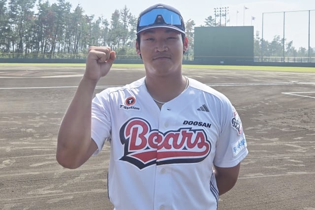 ‘Explosion of 10 games and 4 home runs’ Dominating Japan’s educational league, Baby Bear Kim Ju-oh ‘Lowered bat weight, power output surged dramatically’... Dreams of a second-year uprising