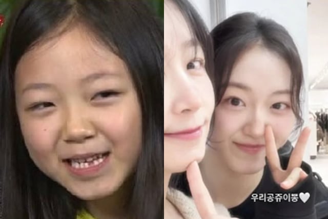 郑雄仁的大女儿，已经20岁了……“韩国版苏菲·克鲁兹”（Suri Cruise）般飞速成长