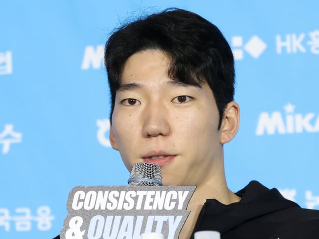 "정말 메달 들고 오고 싶었는데" 韓 국대 에이스 허수봉, AG 노메달 상처 아직 회복 중... 웨이트부터 시작했다
