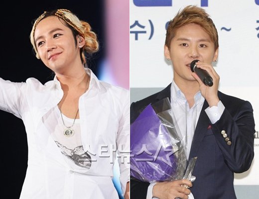 장근석(왼쪽)과 김준수 ⓒ스타뉴스