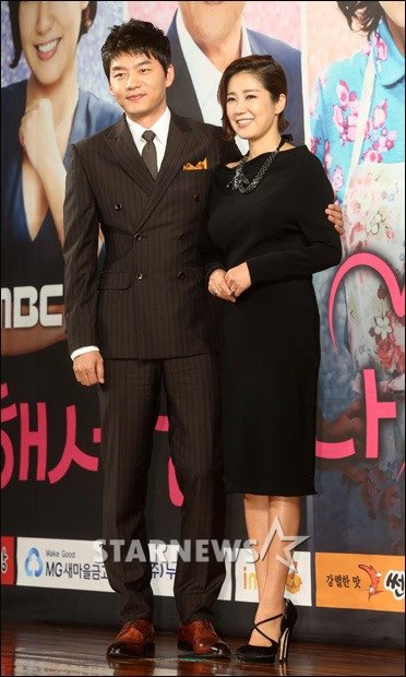 김승수와 유호정 / 사진=이동훈 기자