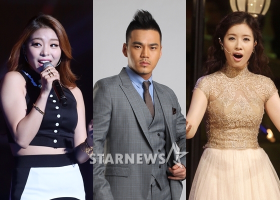 KBS 2TV '불후의 재발견'에 출연하는 가수 에일리, 이정, 박기영(사진 맨 왼쪽부터 오른쪽으로)/사진=스타뉴스