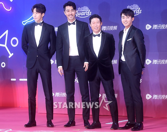 남주혁, 차승원, 유해진, 손호준(사진 왼쪽부터)/사진=홍봉진 기자