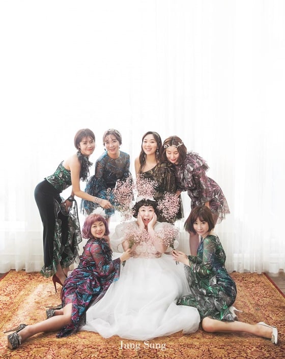 /사진제공=해피메리드컴퍼니,웨딩디렉터 봉드, 정성스튜디오, 로자스포사, 아미엘리플라워, 정민경스타일리스트, 순수이야기점, 규중칠우