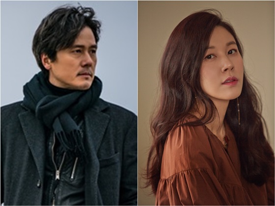 '바람이 분다'에 출연하는 감우성(왼쪽)과 김하늘 /사진제공=JTBC