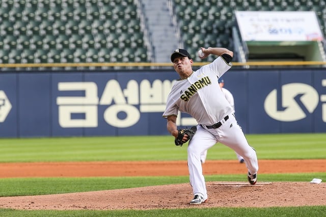 상무 시절의 김기훈./사진=KIA 타이거즈 제공