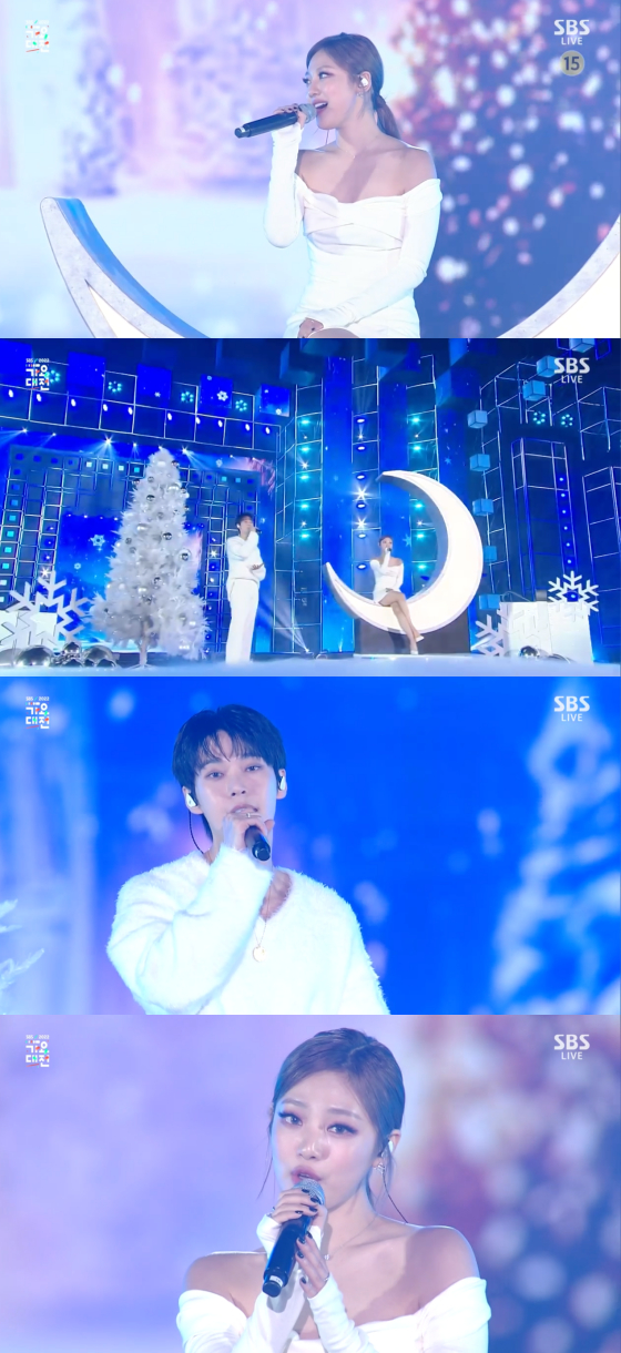 /사진=SBS 'SBS 가요대전' 방송 화면 캡처