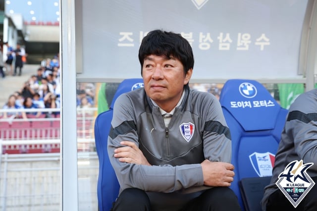 김병수 수원 삼성 감독. /사진=한국프로축구연맹