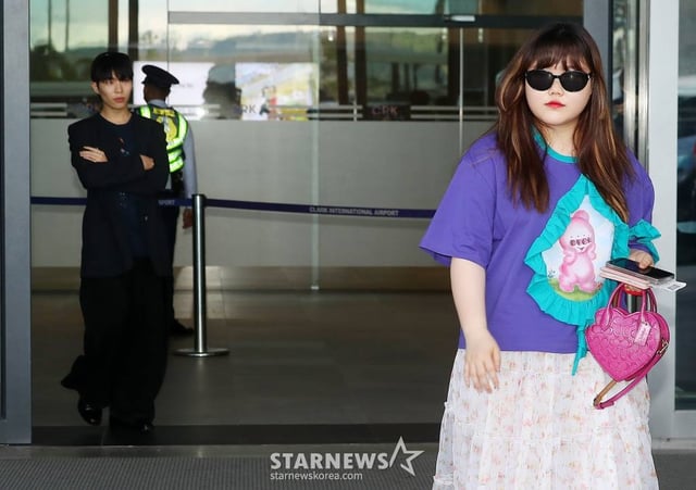 악뮤가 필리핀 아레나에서 열리는 '2023 아시아 아티스트 어워즈 인 필리핀'(2023 Asia Artist Awards IN THE PHILIPPINES, 이하 '2023 AAA') 참석을 위해 13일 오전 클락 국제공항을 통해 입국하고 있다. 14일 개최되는 '2023 AAA'는 스타뉴스가 주최하고 Asia Artist Awards 조직위원회, TONZ 엔터테인먼트, PULP Live World가 공동 주관한다. 그룹 아이브(IVE) 장원영, 가수 강다니엘, 그룹 제로베이스원 성한빈이 MC를 맡았다. 2023.12.13 /사진=김창현