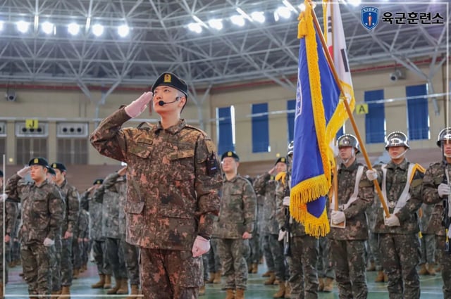 고우림 / 사진=육군훈련소 인스타그램