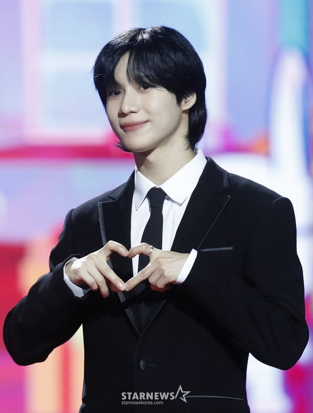 (인천=뉴스1) 권현진 기자 = 샤이니 태민이 25일 오후 인천 중구 인스파이어 아레나에서 열린 '2023 SBS 가요대전' 레드카펫 행사에서 포즈를 취하고 있다. 2023.12.25/뉴스1 Copyright (C) 뉴스1. All rights reserved. 무단 전재 및 재배포, AI학습 이용 금지. /사진=(인천=뉴스1) 권현진 기자