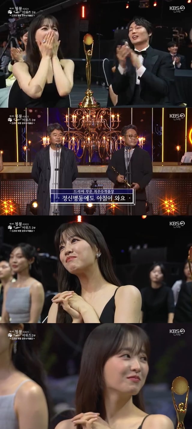 /사진=KBS 2TV '제 3회 청룡시리즈어워즈' 방송 캡처