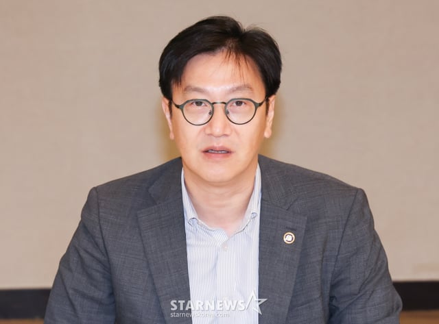 (서울=뉴스1) 허경 기자 = 김범석 기획재정부 제1차관이 19일 서울 종로구 정부서울청사에서 열린 경제관계차관회의에서 모두발언을 하고 있다. 2024.7.19/뉴스1 Copyright (C) 뉴스1. All rights reserved. 무단 전재 및 재배포, AI학습 이용 금지. /사진=(서울=뉴스1) 허경 기자