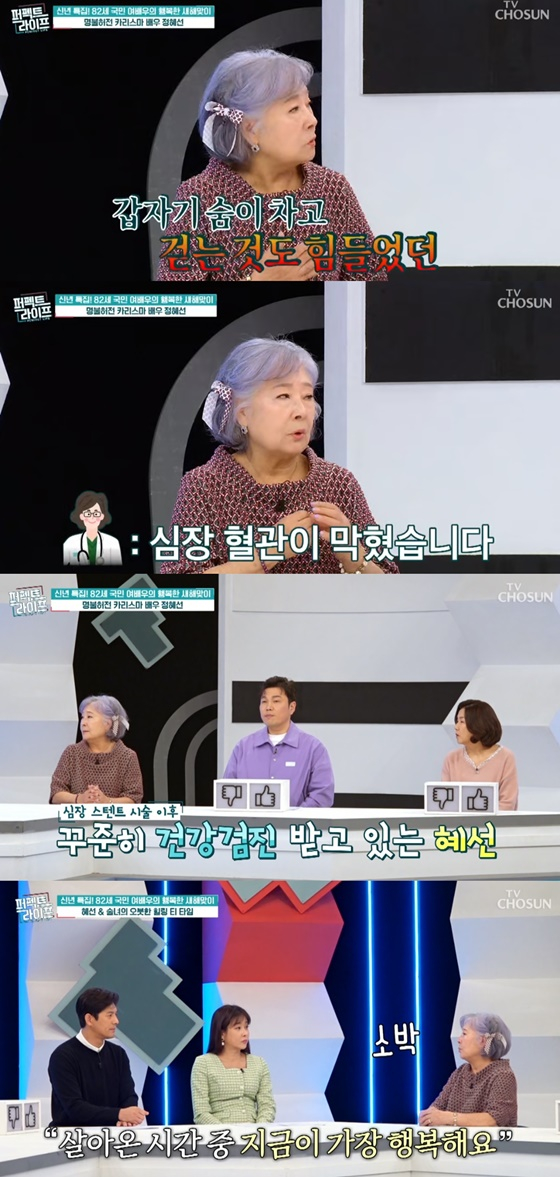 /사진=TV조선 '퍼펙트 라이프' 캡처