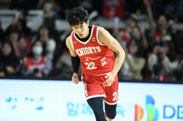 오재현가 지난 10일 잠실학생체육관에서 열린 서울 SK 대 울산 현대모비스의 '2024~2025 KCC 프로농구 정규리그' 3라운드에서 경기에 집중하고 있다. /사진=KBL 제공