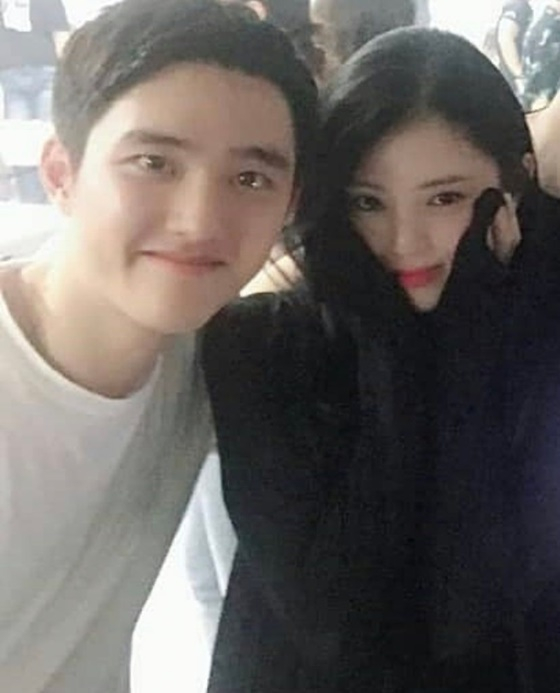 왼쪽부터 도경수, 한소희 /사진=인스타그램