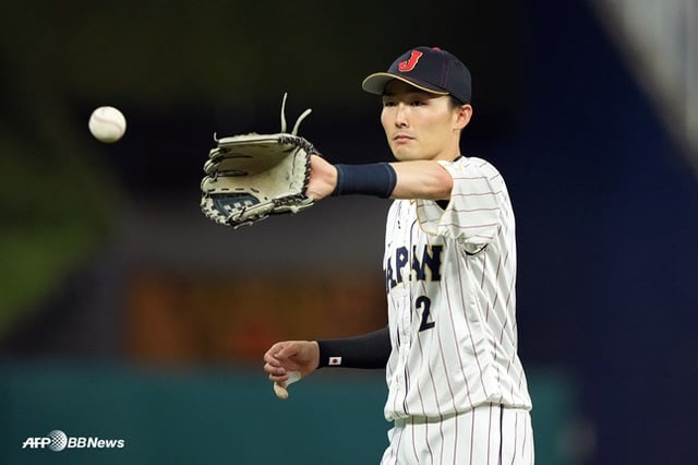 겐다 소스케가 2023 WBC에 출전한 모습. /AFPBBNews=뉴스1