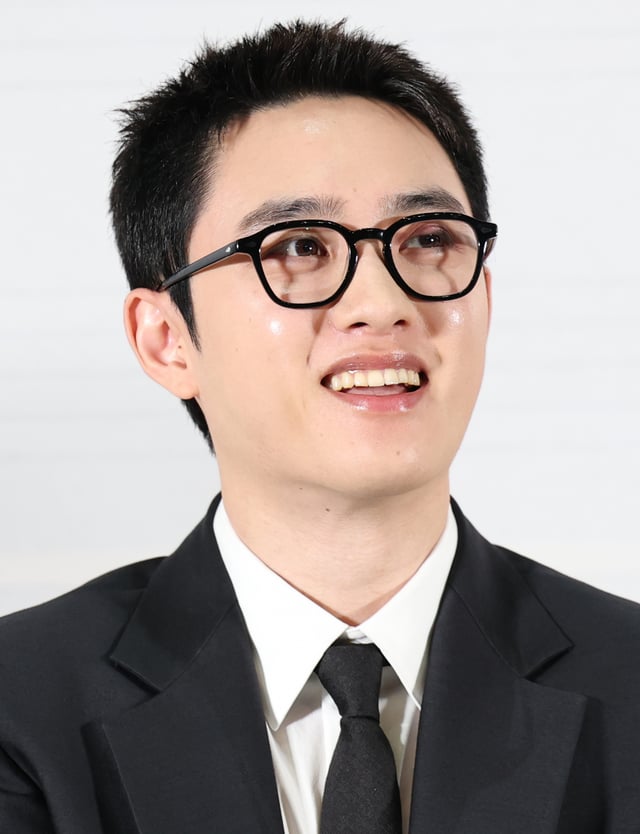 (서울=뉴스1) 권현진 기자 = 배우 도경수가 14일 서울 강남구 메가박스 코엑스에서 열린 영화 '말할 수 없는 비밀'(감독 서유민) 언론시사회에 참석해 미소를 짓고 있다. '말할 수 없는 비밀'은 시간의 비밀이 숨겨진 캠퍼스 연습실에서 유준과 정아가 우연히 마주치면서 시작되는, 기적 같은 마법의 순간을 담은 판타지 로맨스 영화다. 2025.1.14/뉴스1 Copyright (C) 뉴스1. All rights reserved. 무단 전재 및 재배포, AI학습 이용 금지. /사진=(서울=뉴스1) 권현진 기자