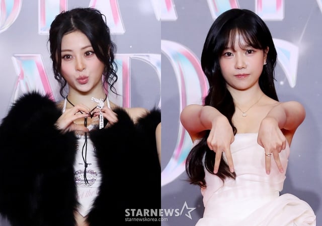 르세라핌 허윤진, 조유리 /사진=스타뉴스