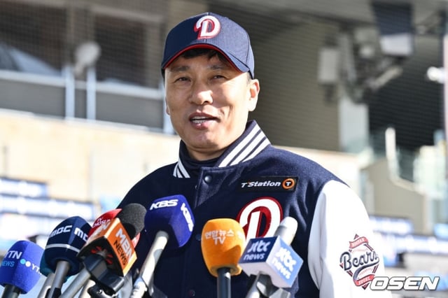 이승엽 두산 베어스 감독.