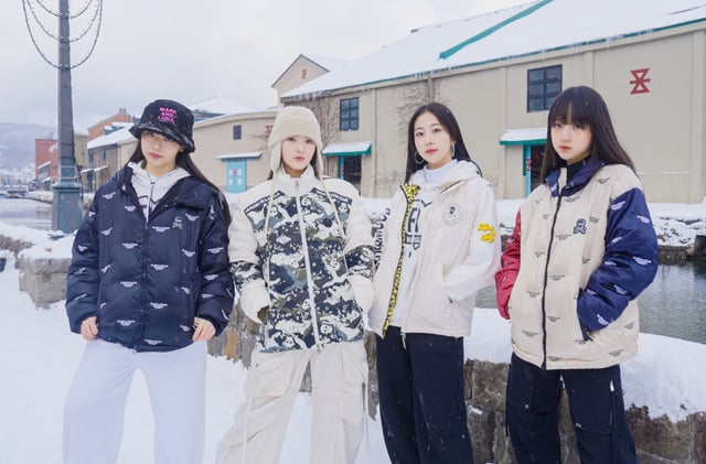 그룹 VVUP(비비업)과 MARK & LONA RICH & FAMOUS 컬렉션 협업 사진/사진제공=이고이엔티