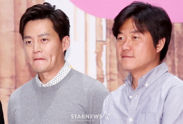 이서진(왼쪽)과 나영석 PD /사진=홍봉진기자 honggga@