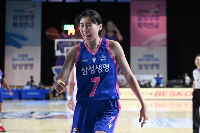 삼성생명 강유림. /사진=WKBL 제공