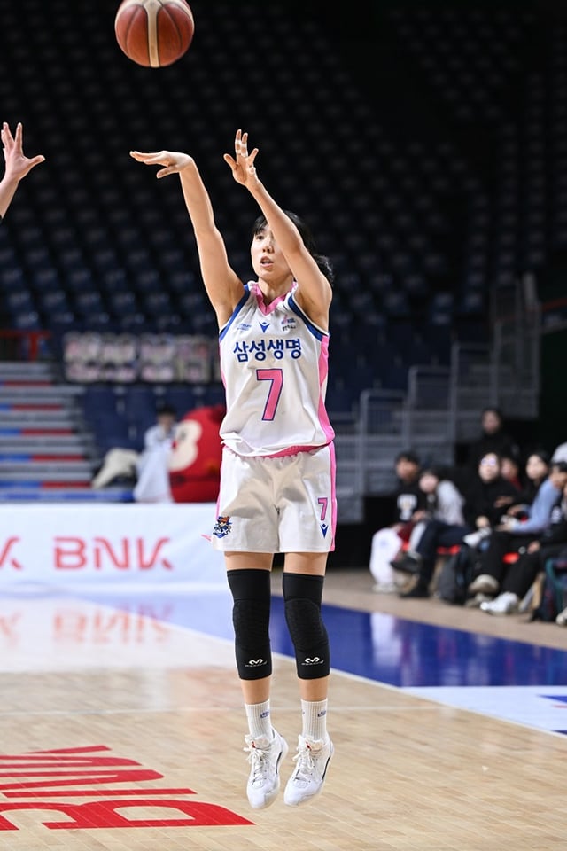삼성생명 강유림. /사진=WKBL 제공