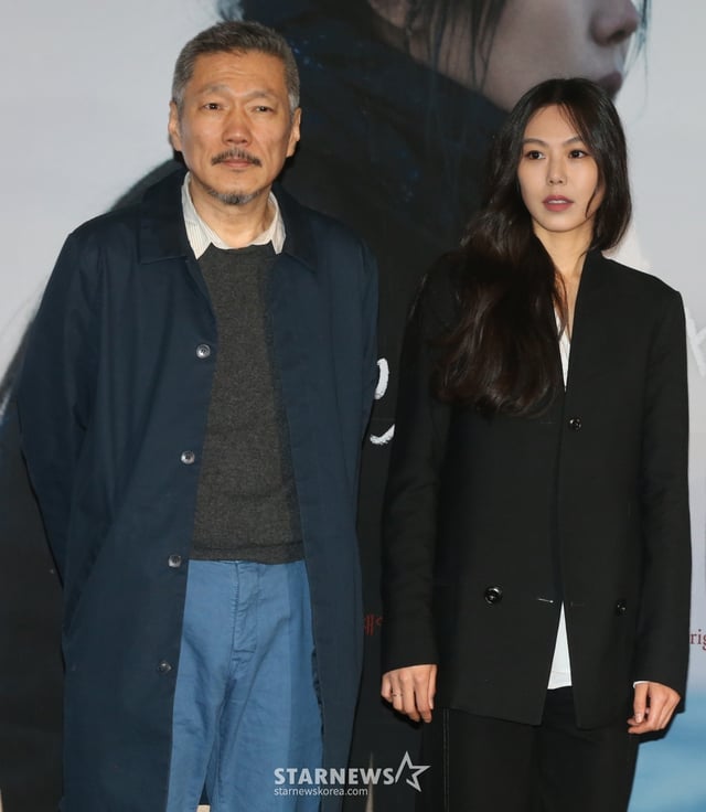 $홍상수 감독과 배우 김민희/사진=스타뉴스