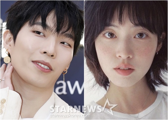 이찬혁(왼쪽), 하지수/사진=뉴스1, 에스더블유엠피