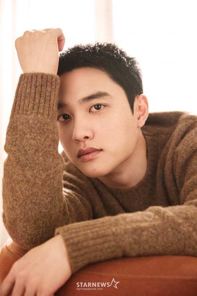 영화 '말할 수 없는 비밀'의 주연배우 도경수가 22일 진행된 라운드 인터뷰를 위해 포즈를 취하고 있다. /사진제공=컴퍼니수수 2025.01.22 /사진=이동훈 photoguy@