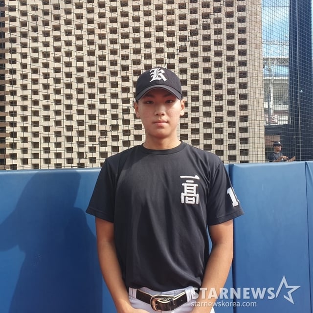 광주일고 김성준. /사진=김동윤 기자