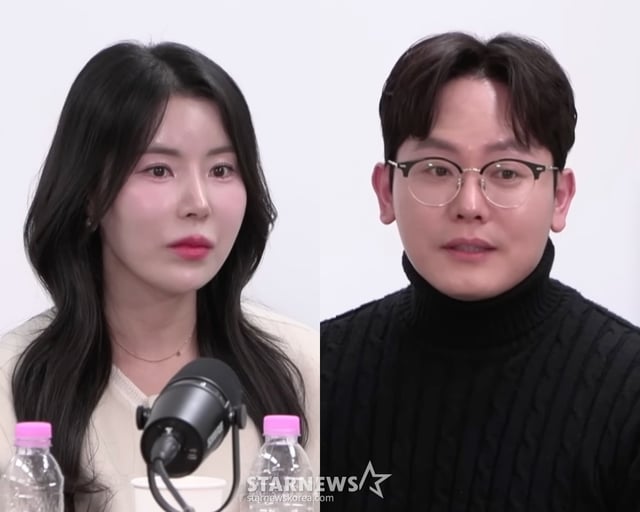 '나솔사계' 10기 영숙(왼쪽), 미스터 박 /사진=촌장엔터테인먼트 TV