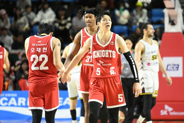 김선형(가운데). /사진=KBL 제공