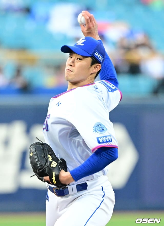 삼성 시절 장필준.