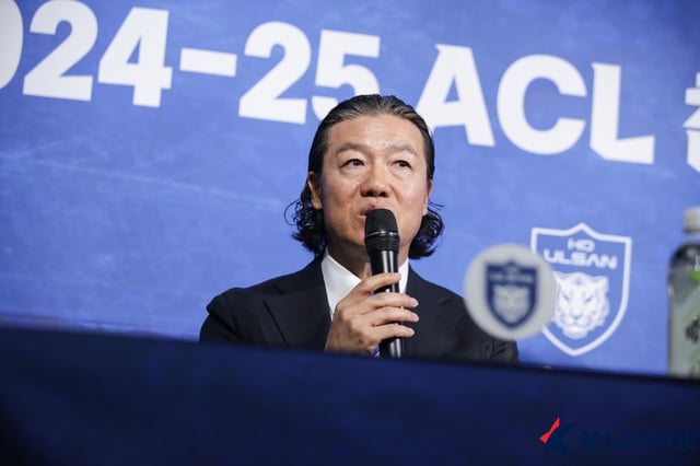 김판곤 울산HD 감독. /사진=한국프로축구연맹 제공