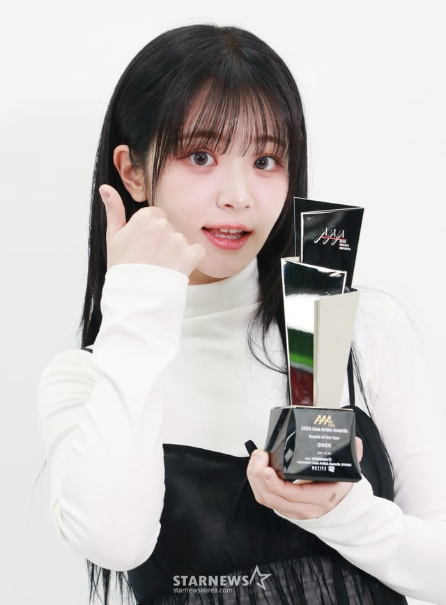 밴드 QWER AAA 인터뷰 - 쵸단 /사진=이동훈